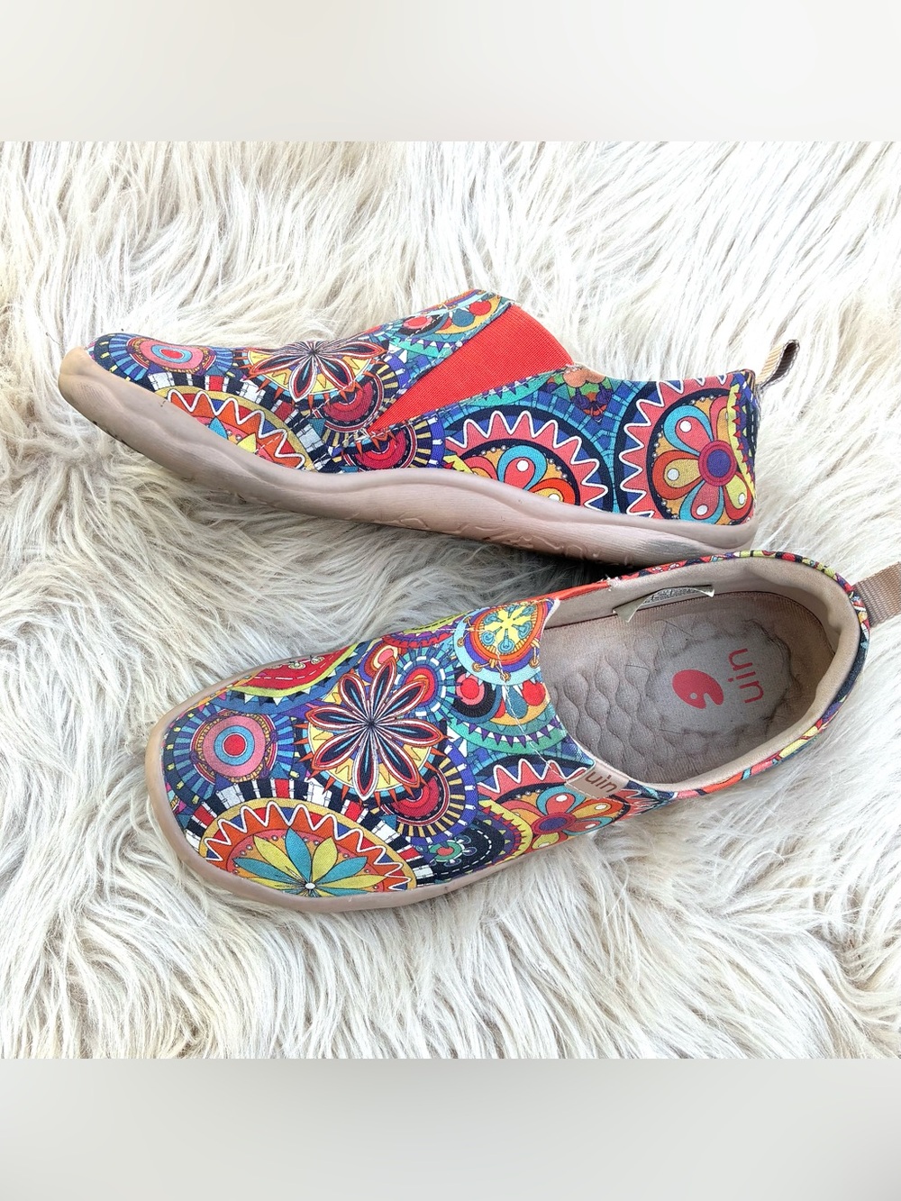 Uin Blossom Slip On Loafers Sz 8 - Picture 4 of 8